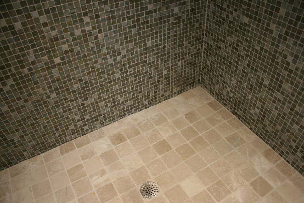 green_small_tile_shower